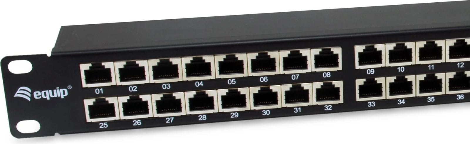 Aksesor rrjeti EQUIP 326626, 48 porta, Cat6a, 10GBase-T, 1U, zi