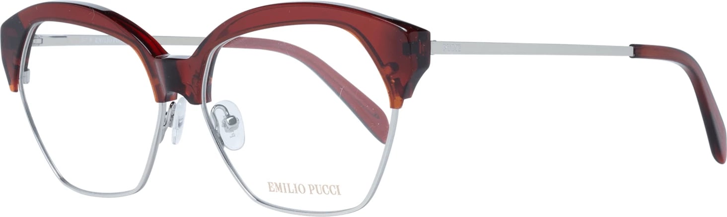 Kornizë optike për femra Emilio Pucci, e kuqe