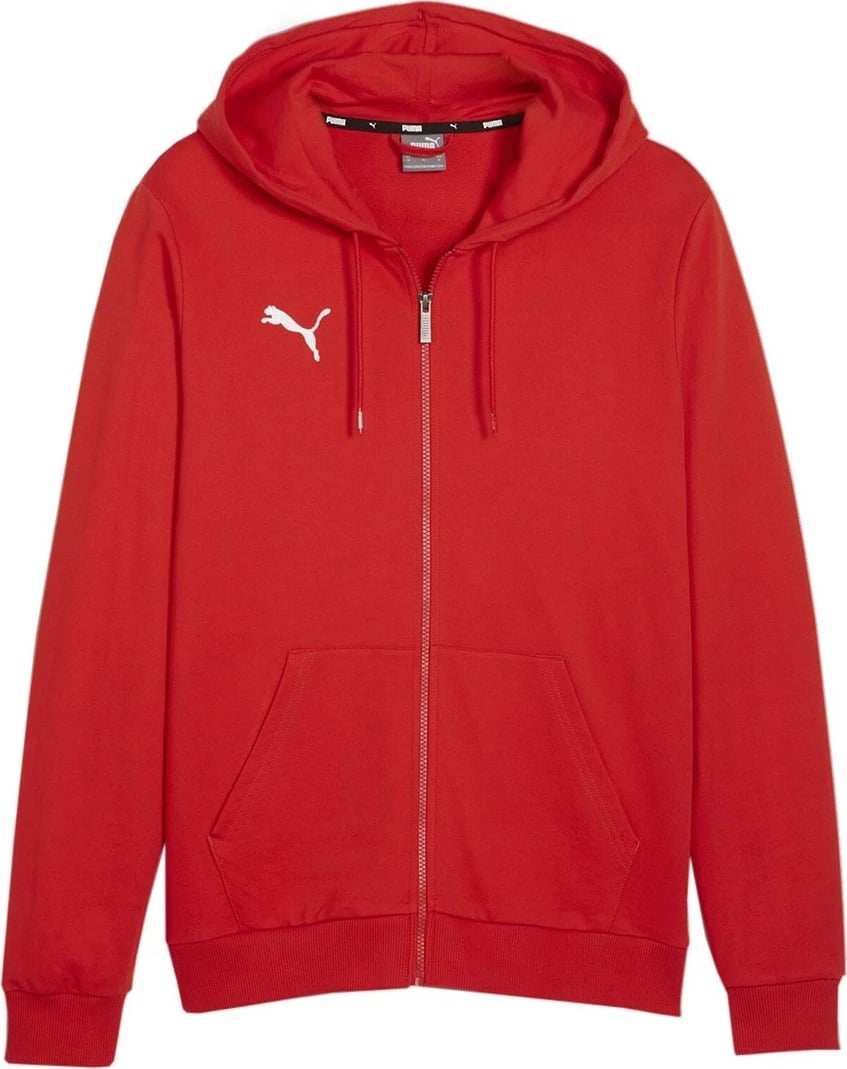 Duks Puma Team Goal Casuals me kapuç, i kuq, 2XL
