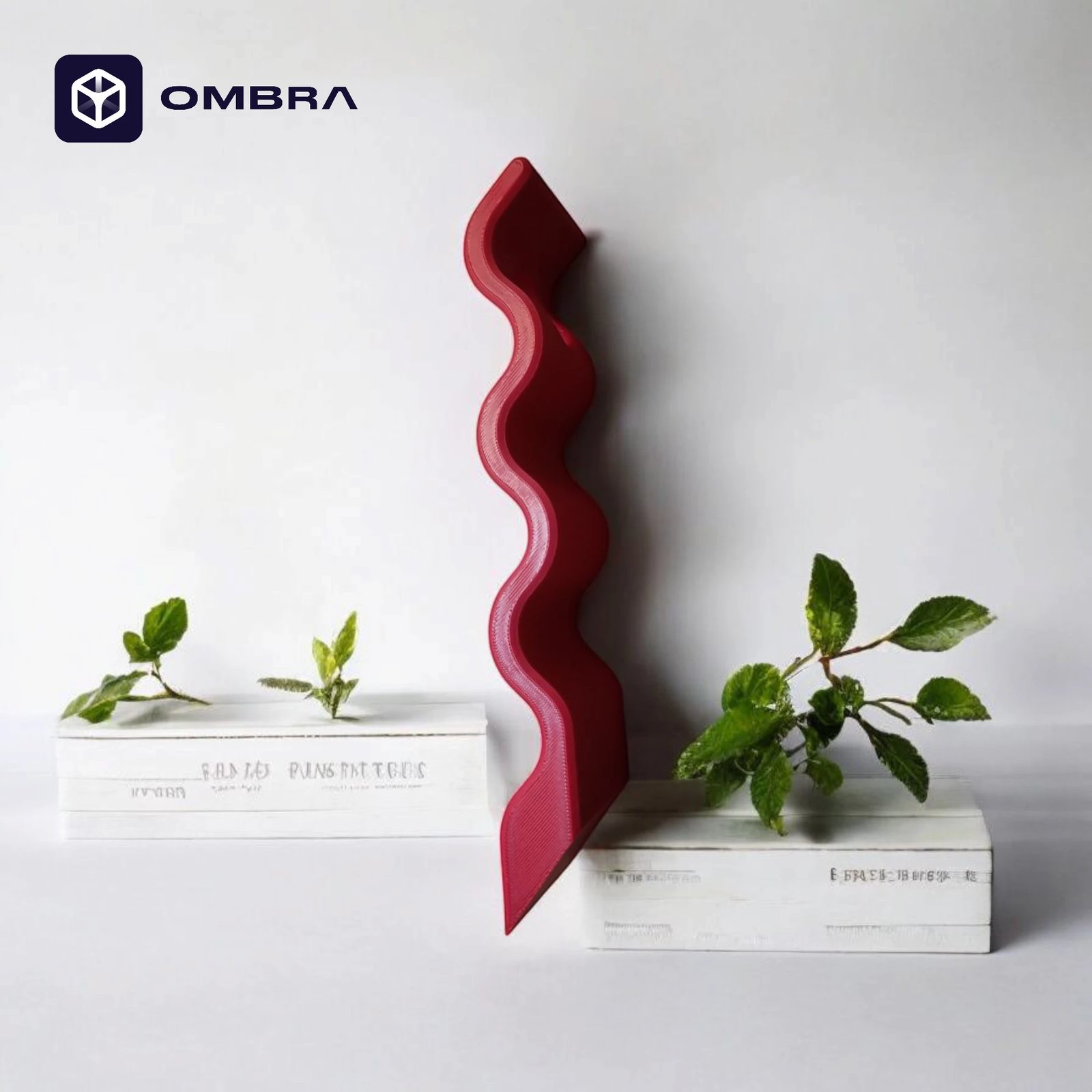 Mbajtëse dekorative për verë "Fancy Wine Hold", e kuqe