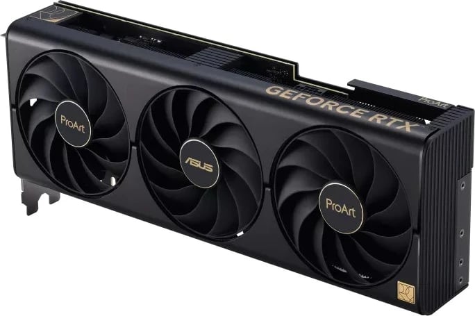 Kartë Grafike ASUS ProArt -RTX4070TIS-O16G, NVIDIA GeForce RTX 4070 Ti SUPER, 16 GB GDDR6X, e Zezë