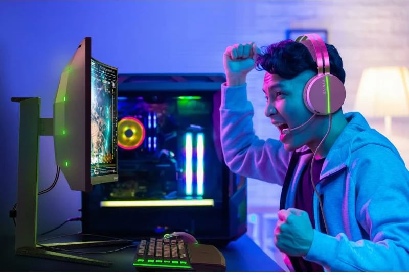 Monitor gaming, Philips, Evnia 34M2C6500/00, 34", gri/bardhë