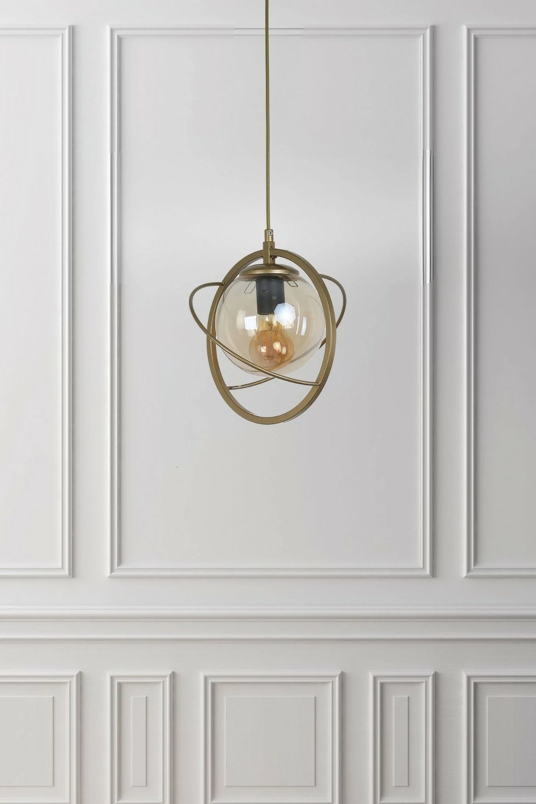 Llambë tavani Opviq Nepal, ngjyrë antike, gotë bal, një pjesë