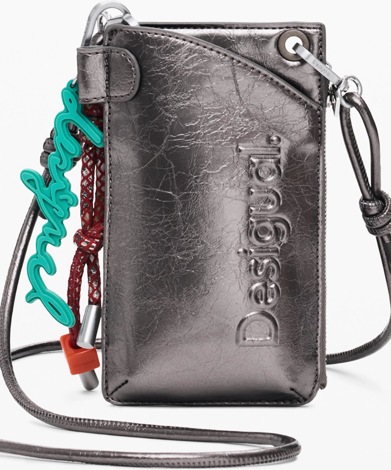 Portofol DESIGUAL Half Logo Milton femra, bronze