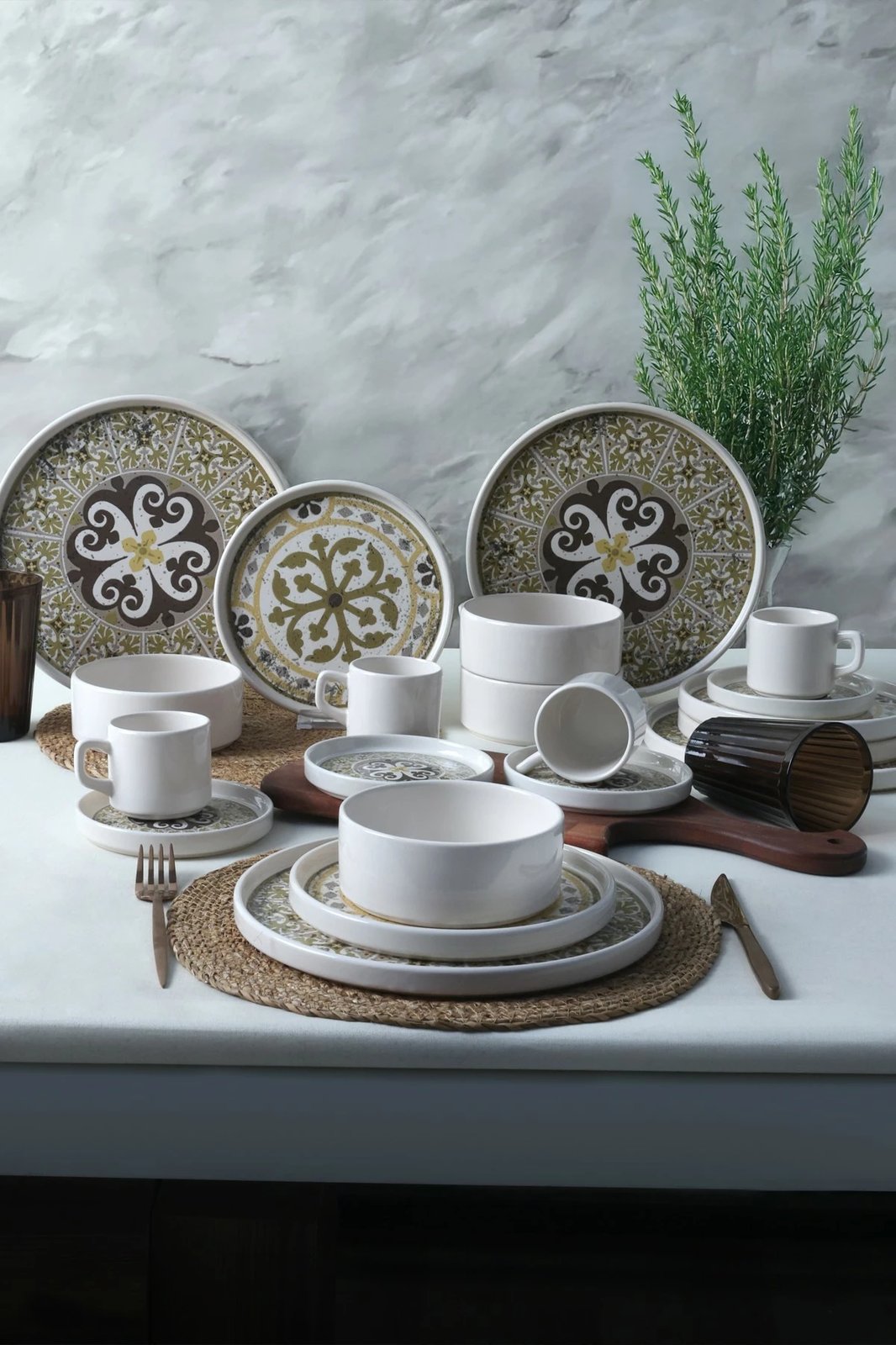 Set darke 20 pjesësh Hermia Concept, X00018879