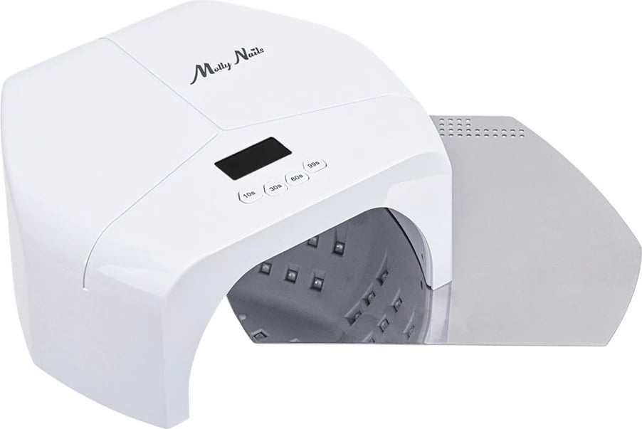 Llambë UV/LED për thonj Molly Nails BQ-L8 për femra e bardhë, 1 copë