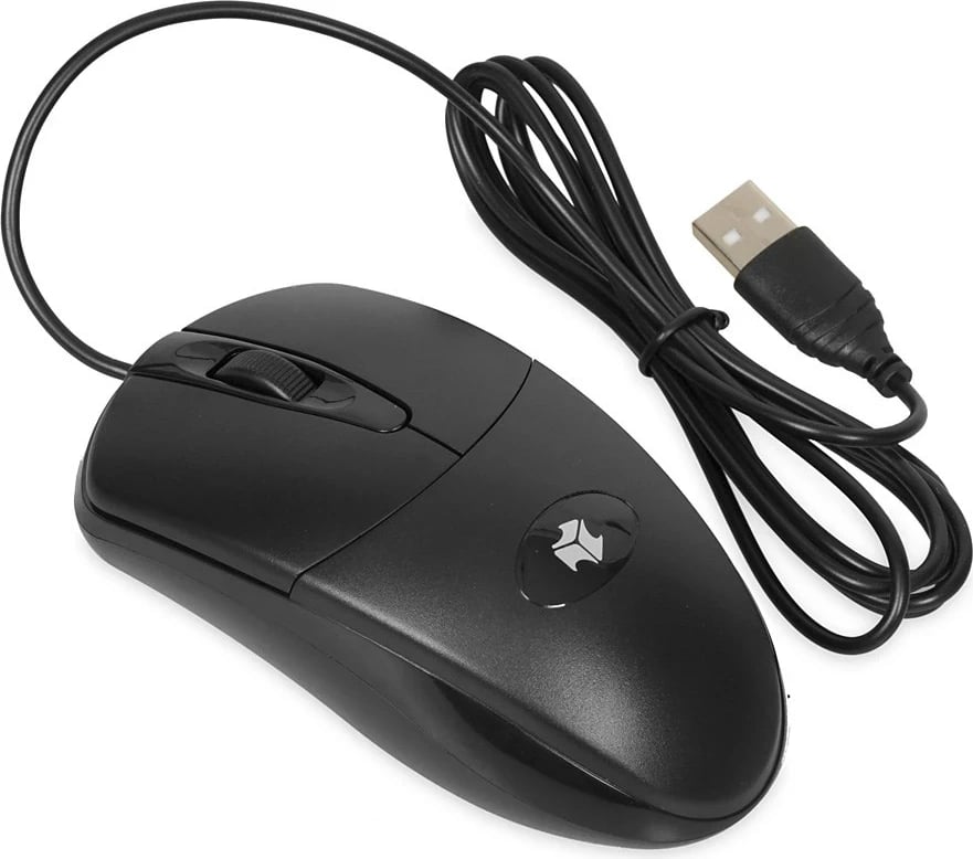 Mi i kablluar optik iBOX i010 Rook, ngjyrë e zezë Mi i kablluar optik iBOX i010 Rook, ngjyrë e zezë
