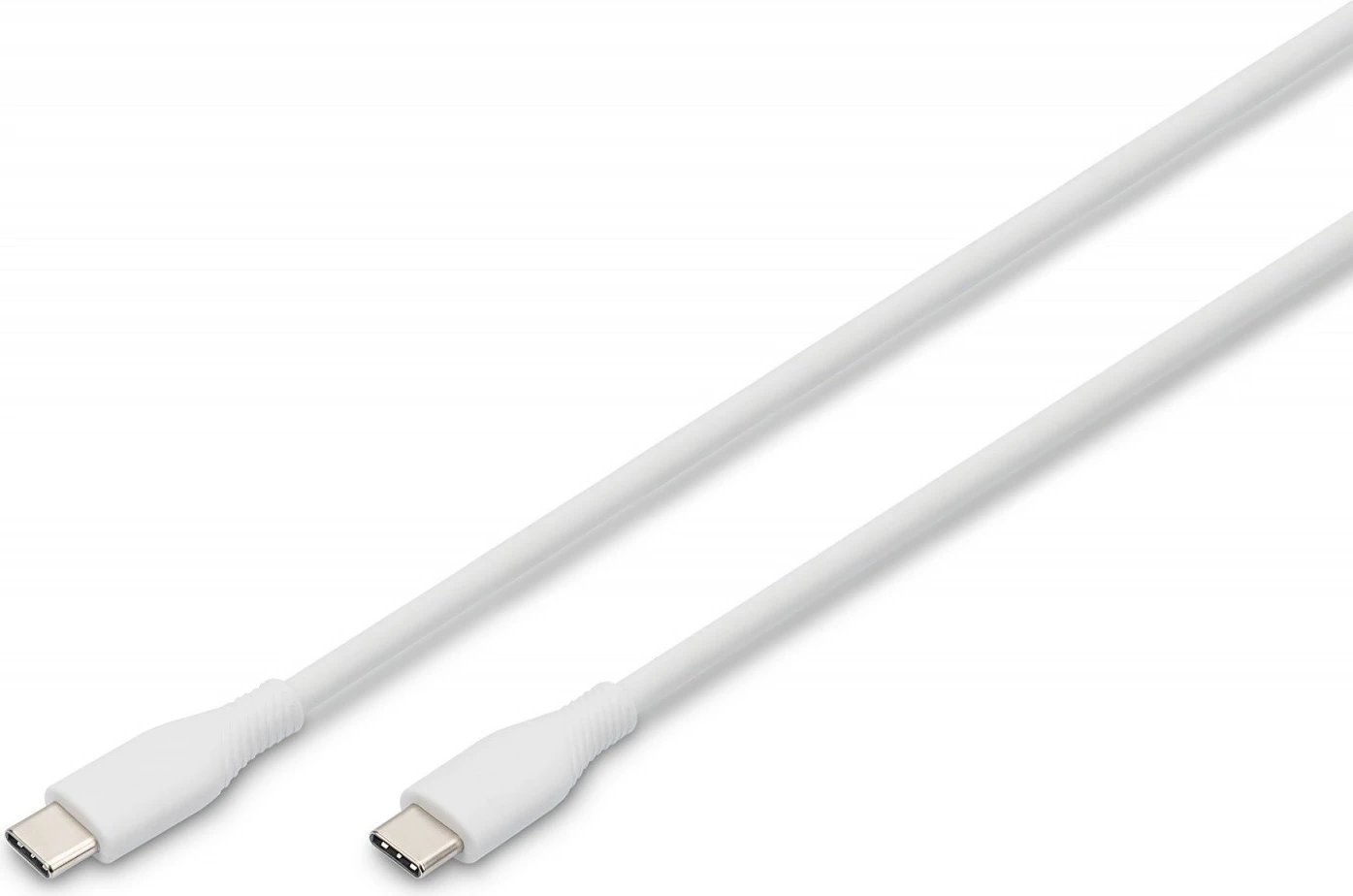 Kabllo USB-C në USB-C Digitus AK-300341-005-W, 0.5m, e bardhë