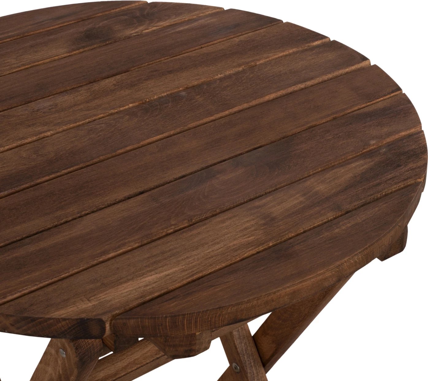 Tavolinë për drejtorë, ngjyrë arre, FH5653.01, Φ60cm