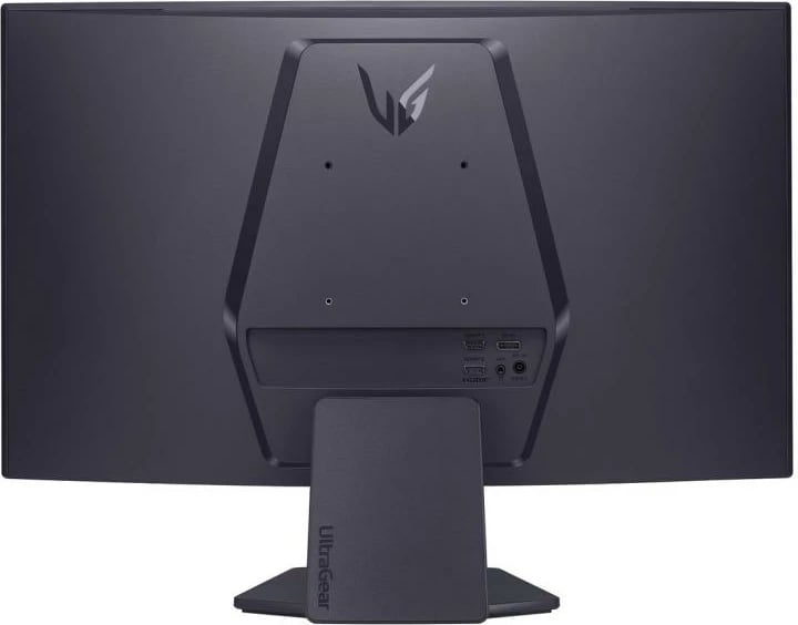 Monitor gaming LG UltraGear 27GS60QC-B 27" QHD 2560x1440 180Hz 1ms GtG i lakuar 1000R ngjyrë e zezë
