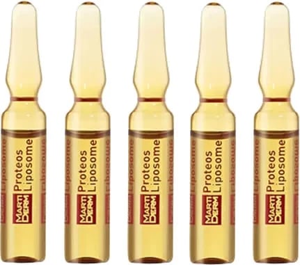 Ampula për fytyrë Martiderm Proteos Liposome unisex 5 ampula