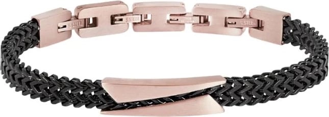 Byzylyk për meshkuj BREIL JEWELS TJ3435, i zi/rozë