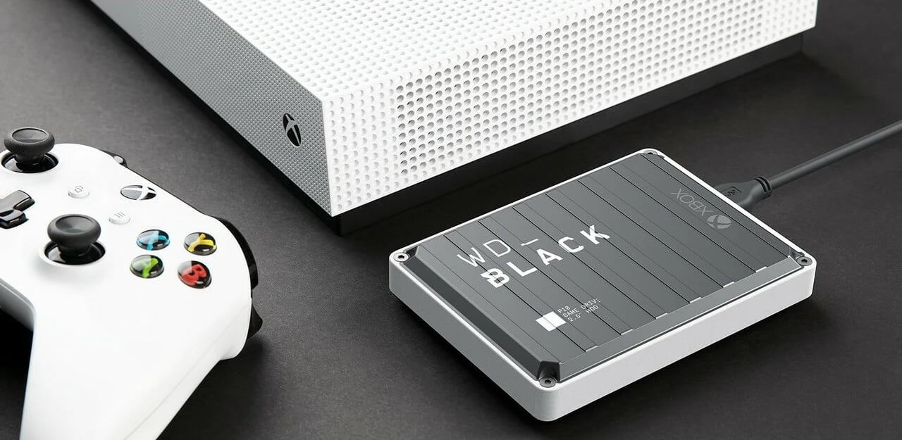 Hard disk Western Digital P10, 4 TB, 2.5", 3.2 Gen 1, e zezë