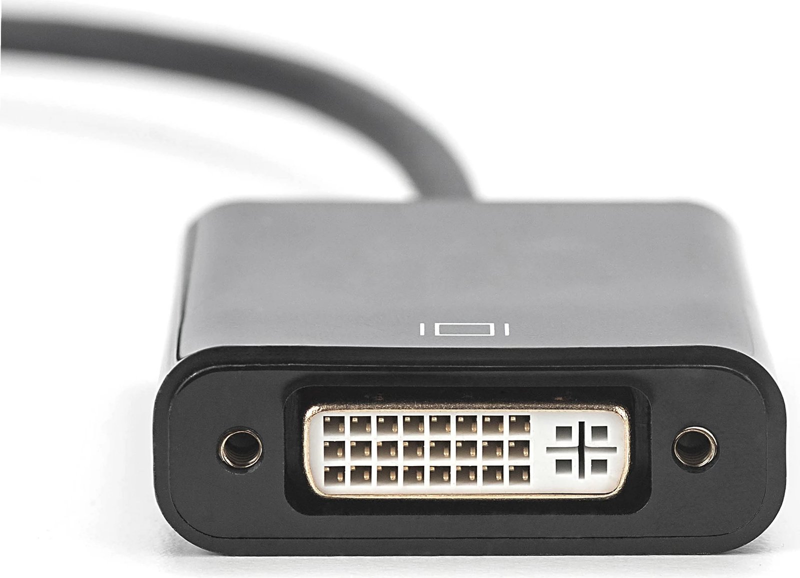 Adapter aktiv Digitus, Mini DisplayPort në DVI-I, 0.15m, i zi