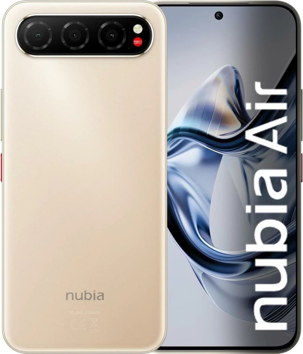 Celular ZTE Nubia Air 8+256GB 5G Titanium Desert