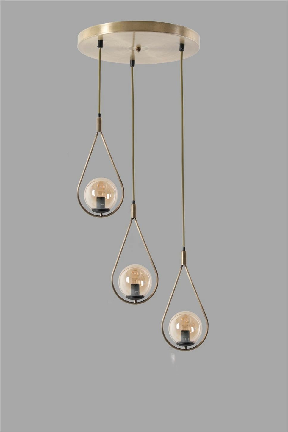 Llambadar Opviq, bakër, 3 pjesë, 70x30cm