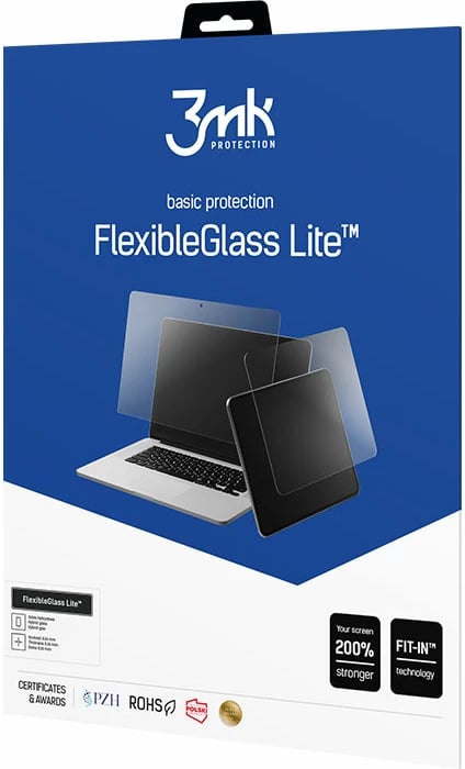 Xham hibrid për tablet 3mk FlexibleGlass Lite për iPad 9.7" (2018, gjenerata 6), Transparent