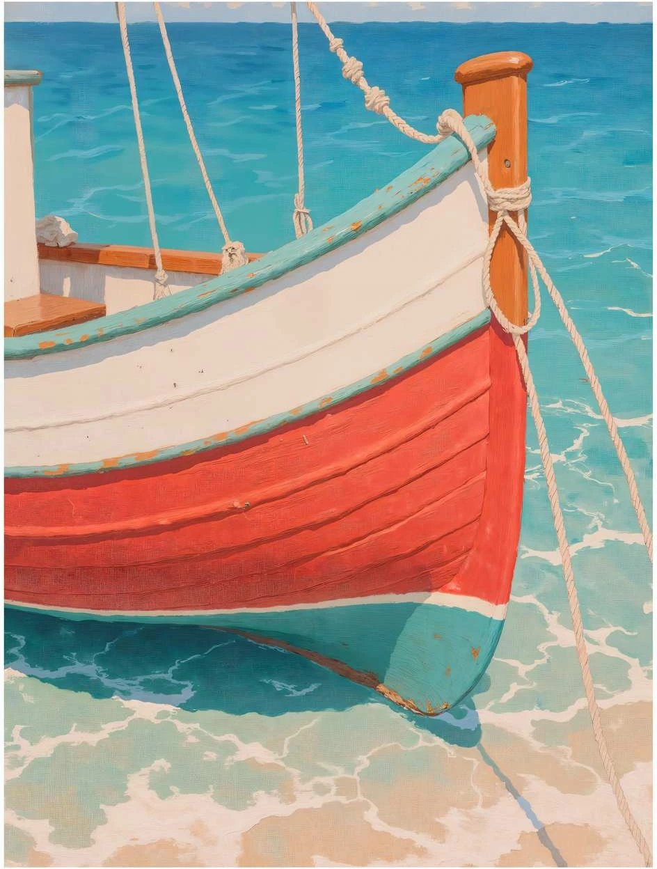 Pikturë dekorative me kornizë, MDF, Wallity, Mp-00111, shumëngjyrëshe, 21x30cm