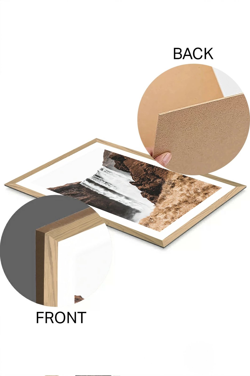 Pikturë dekorative Wallity, Tekhammdf40, shumëngjyrëshe, 33x48cm