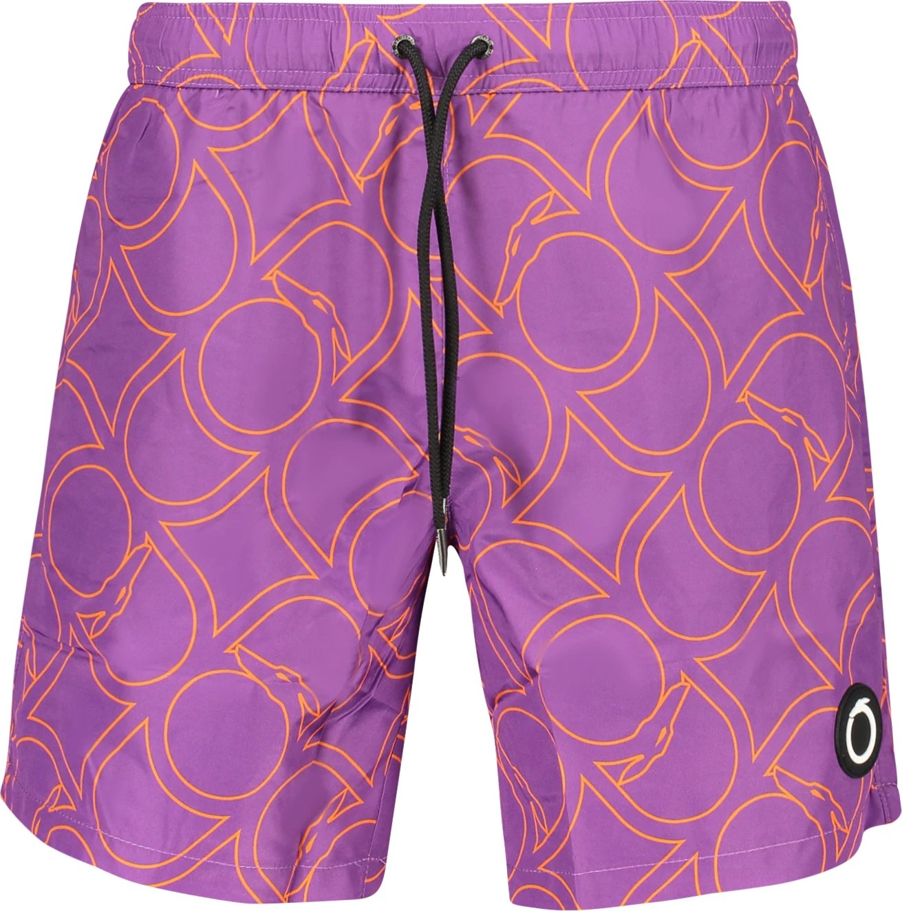 Të poshtme noti për meshkuj TRUSSARDI monogram, e purpurt