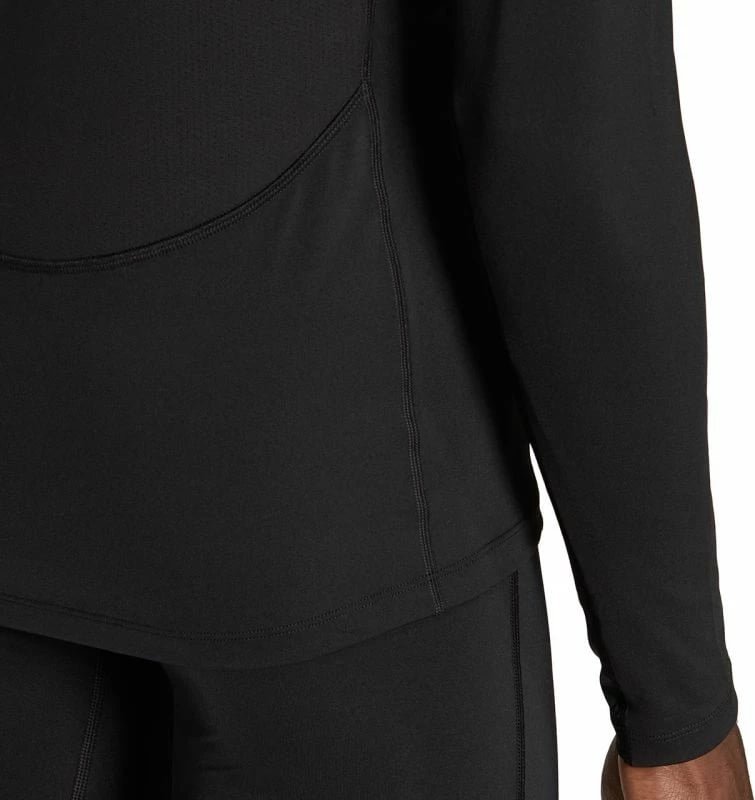 Maicë për meshkuj adidas Techfit Aeroready me mëngë të gjata, e zezë