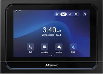 Stacion i brendshëm Akuvox X933S, Touch Screen, Android, ngjyrë e zezë Stacion i brendshëm Akuvox X933S, Touch Screen, Android, ngjyrë e zezë