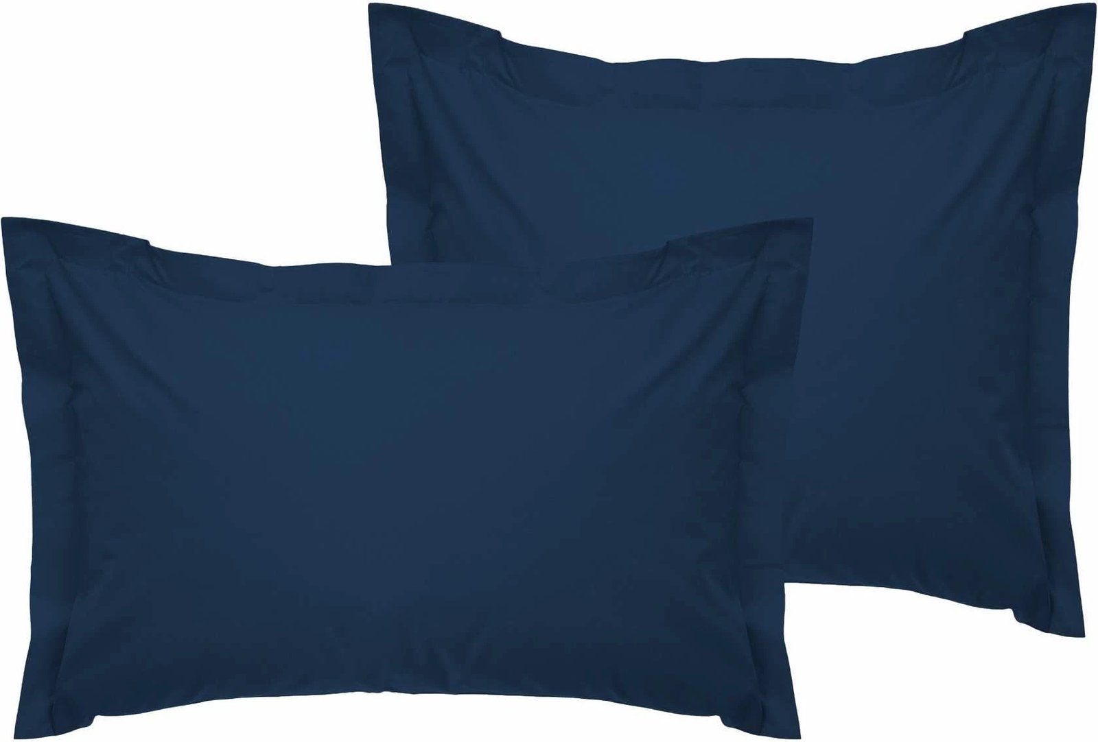 Set jastëkësh Oxford satin, 2 copë, ngjyrë petrol blue, L'essentiel