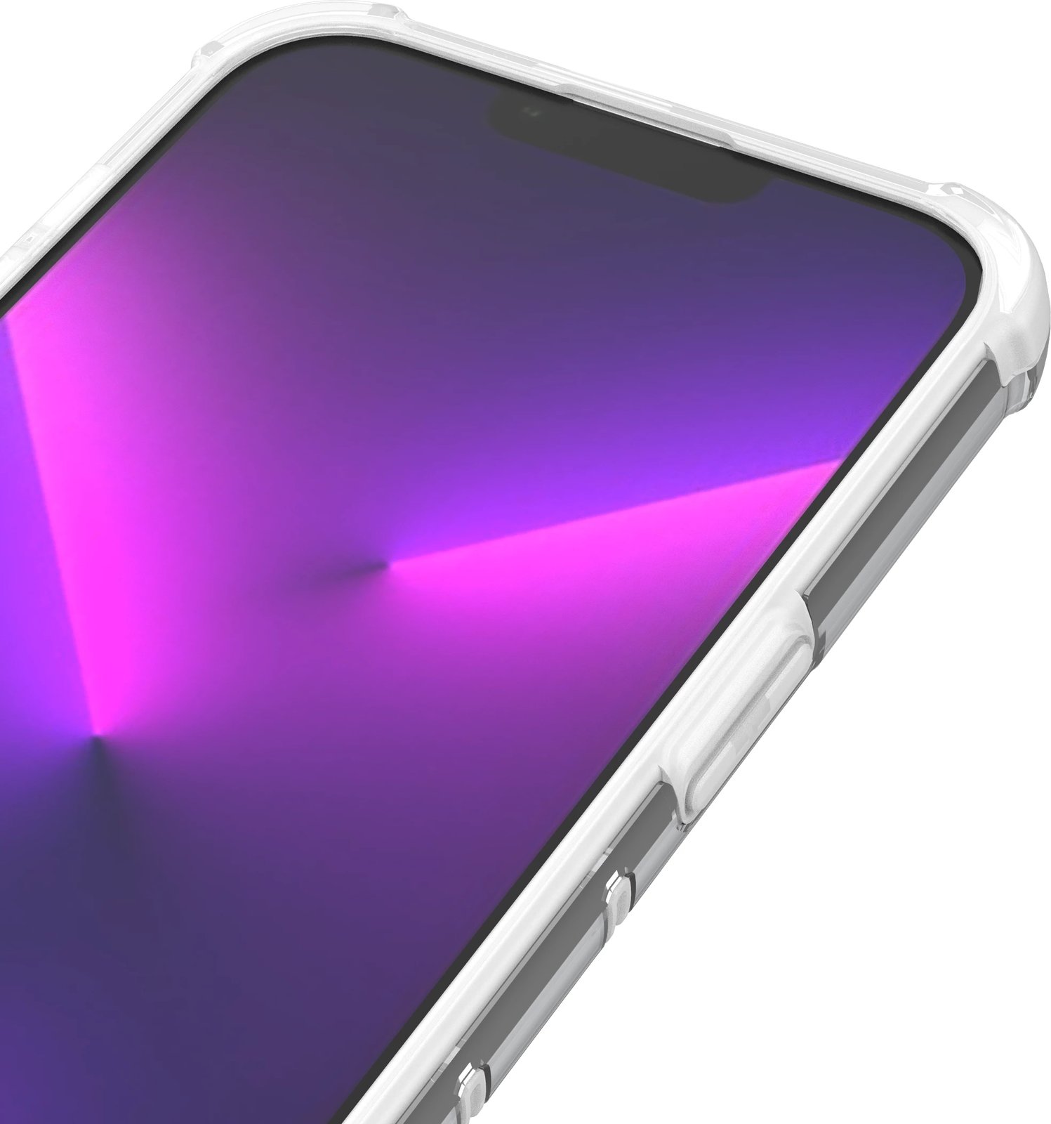 Mbështjellës Hurtel Ombre Protect Case për iPhone 13 Pro, rozë-kaltër