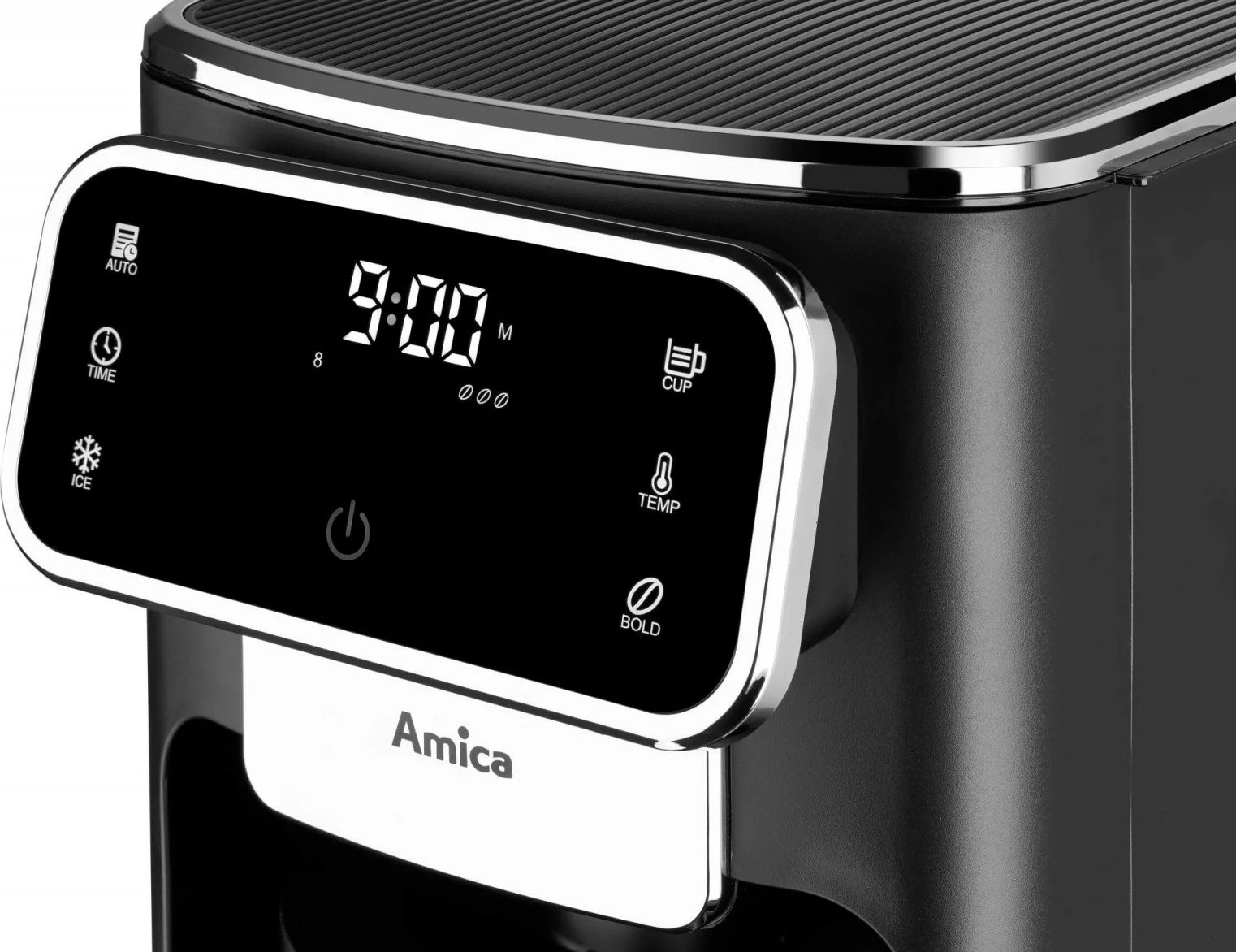 Aparat kafeje pour-over, Amica CD2011 1.8L 1100W me ekran LED, i zi