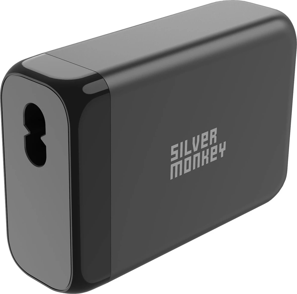 Karikues muri Silver Monkey SMA151, 130W, 3x USB-C PD, 1x USB-A QC 3.0, me kabllo, i zi