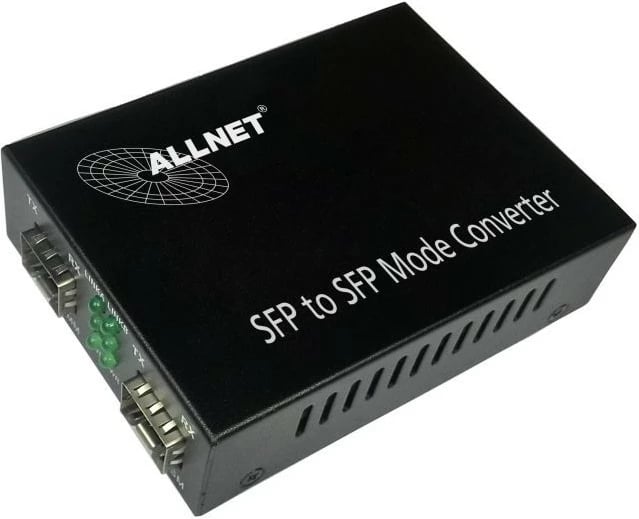 Konvertues SFP në SFP ALLNET 134409, 1000 Mbit/s, i zi