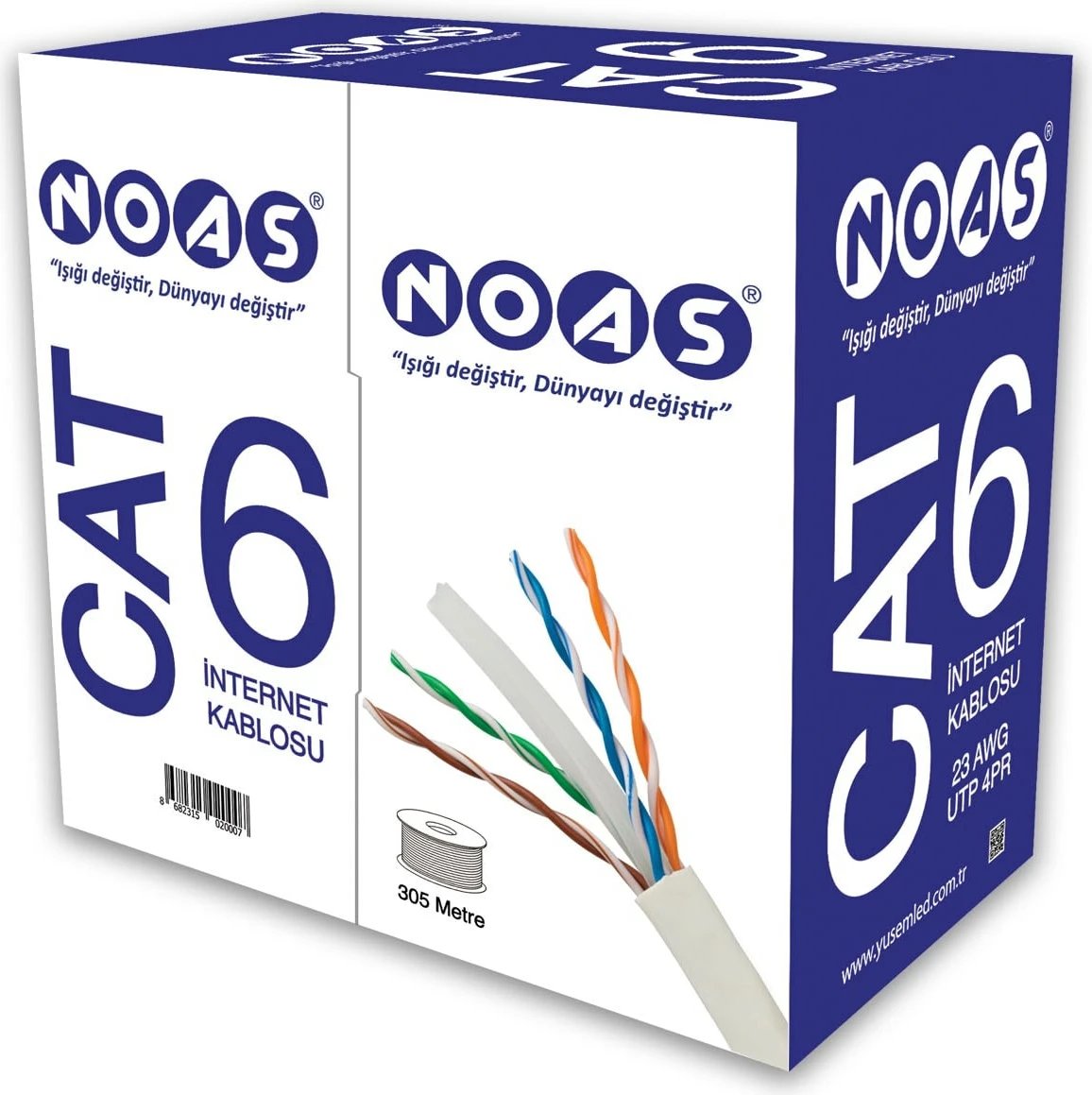 Kabllo interneti UTP CAT 6 305m