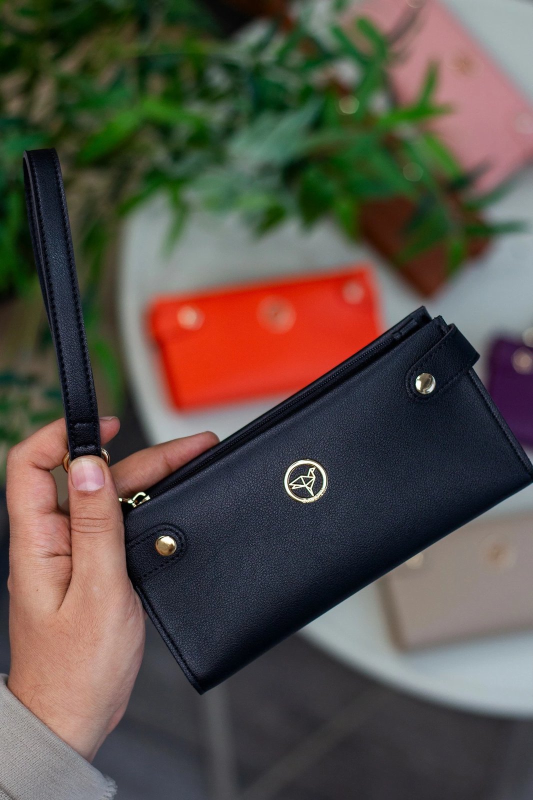 Portofol për gra, Zoozie Bags, Tiran, i zi