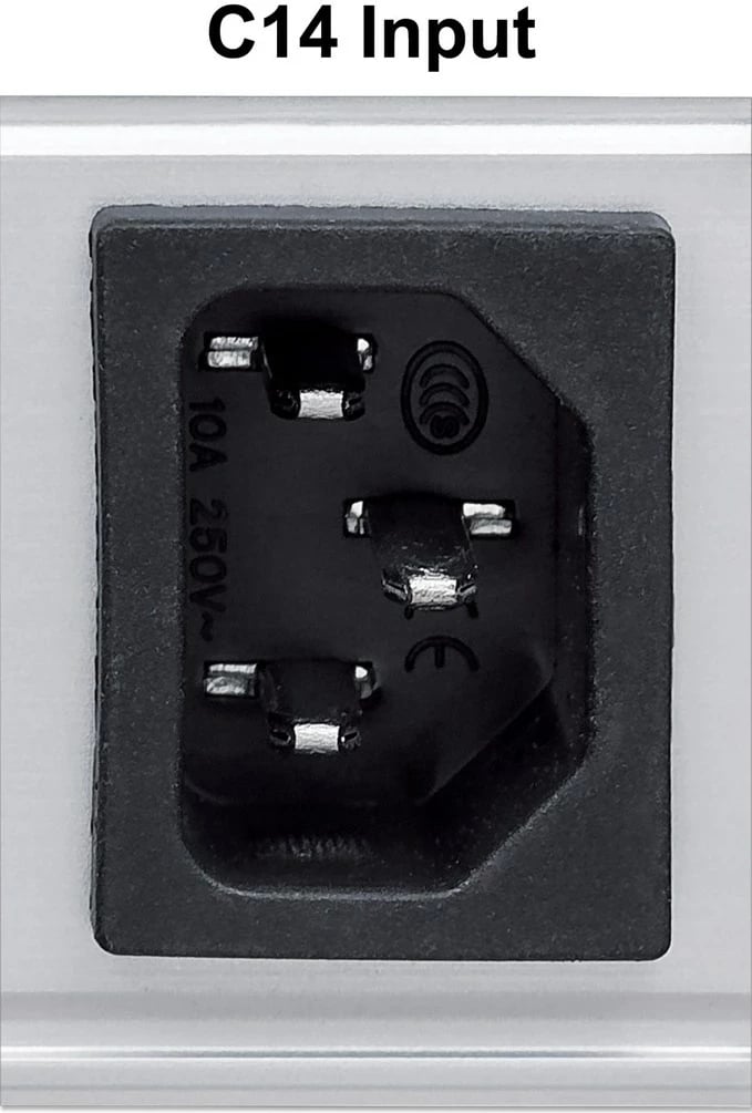 Njësi shpërndarëse e energjisë Intellinet, 24 dalje, vertikale, e bardhë