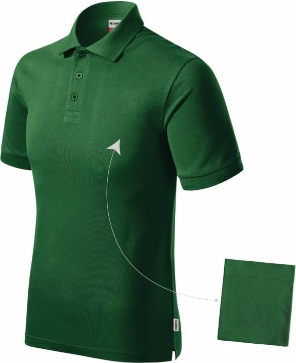 Polo maicë Rimeck për meshkuj, jeshile