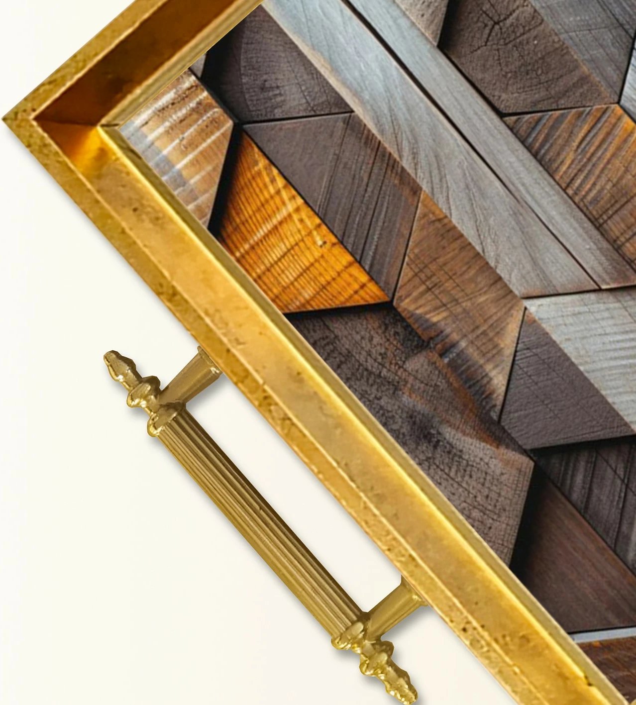 Tabaka prej qelqi, dizajn Aberto, TPEA9898, shumëngjyrëshe, 50x29x3.5 cm Tabaka prej qelqi, dizajn Aberto, TPEA9898, shumëngjyrëshe, 50x29x3.5 cm