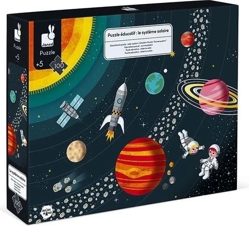 Puzzle për fëmijë Janod, Sistemi Diellor