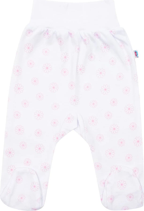 Set veshjesh bebe, NEW BABY Lili, 100% pambuk, madhësia 86 (12-18m), e bardhë, set 3-pjesësh