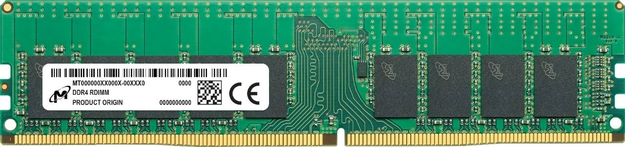RAM memorie Micron RDIMM, 3200MHz, 64GB (2Rx4 ) DDR4 