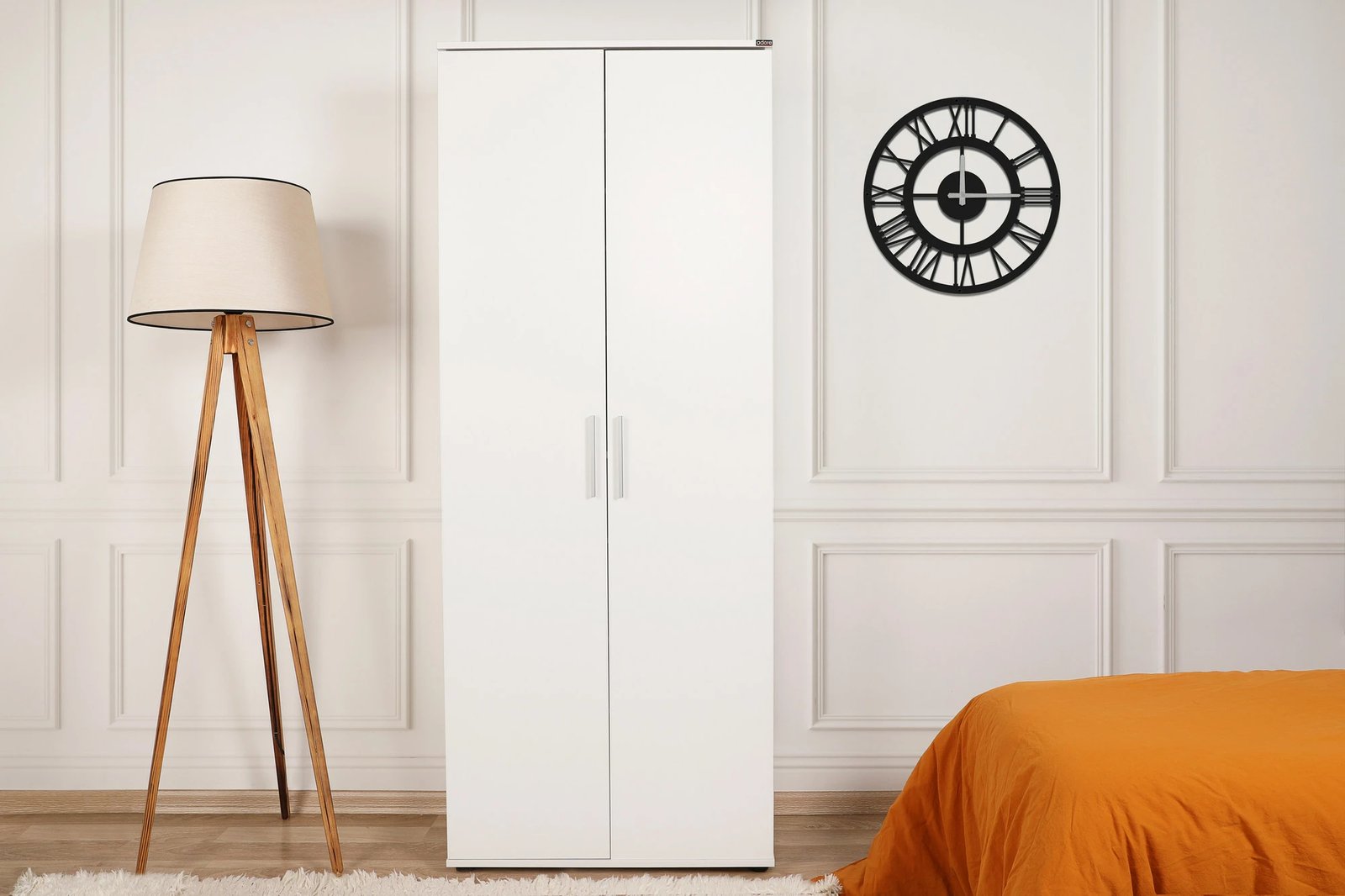 Dollap për këpuca, ngjyrë e bardhë, Hanah Home, Shc-529-Bb-2