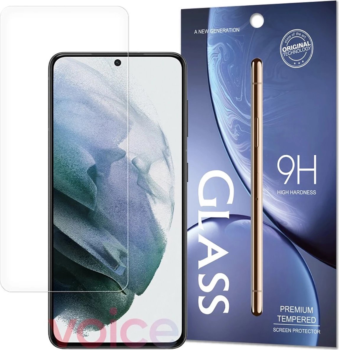 Xham i temperuar Hurtel për Samsung Galaxy S25+, 9H, paketim kuti