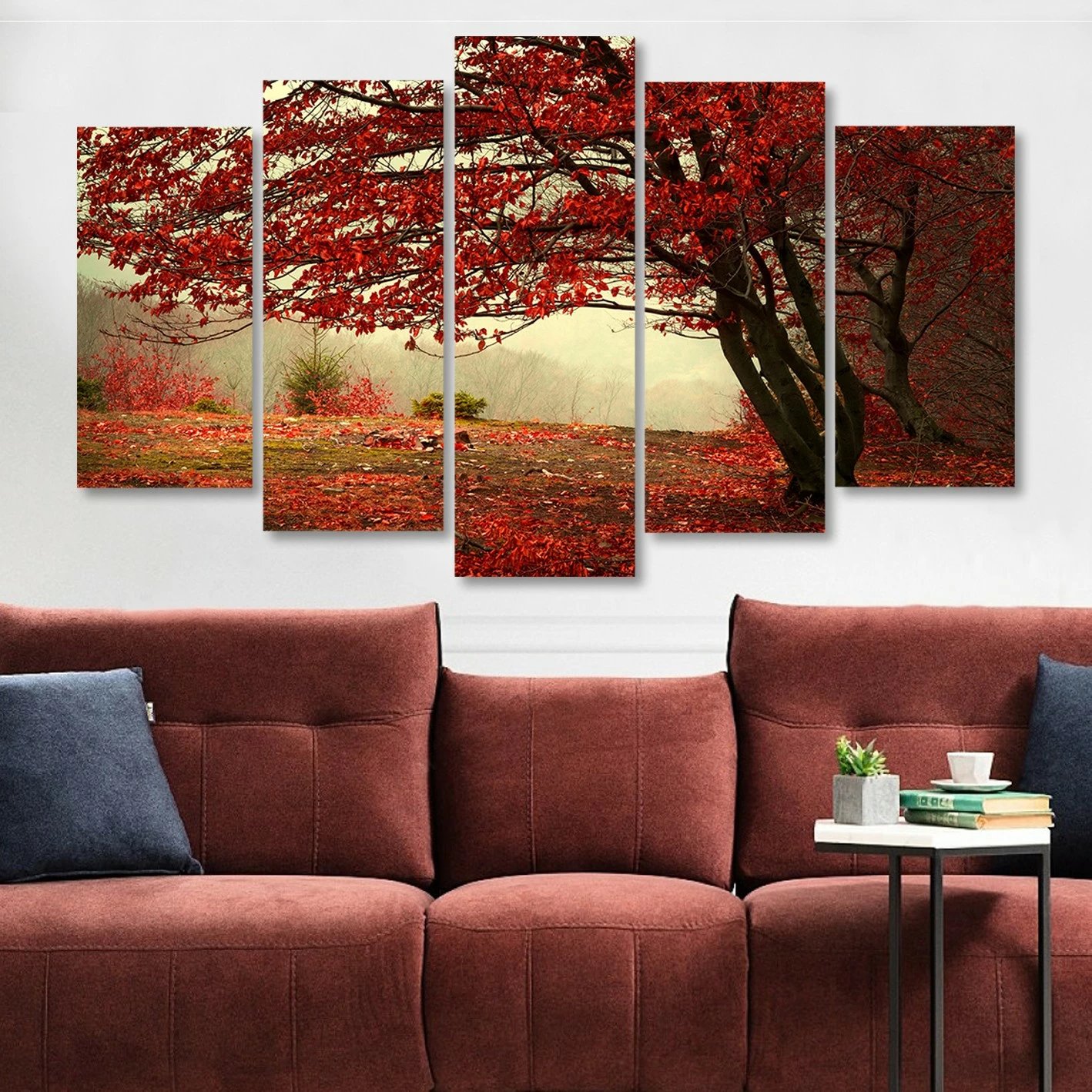 Pikturë dekorative MDF, 5 pjesë, Wallity, 100x60cm