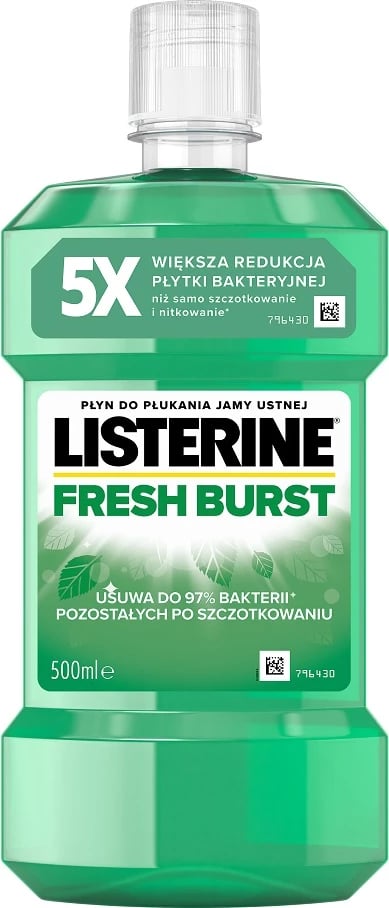 Mouthwash Listerine Fresh Burst 500ml