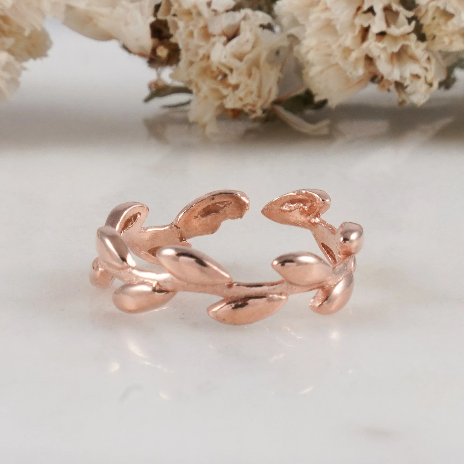 Unazë argjendi, ngjyrë ari rozë, Jumeon, 11687ROS