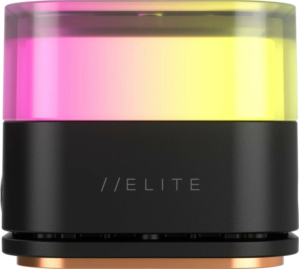 Ftohës me lëng Corsair H100i Elite, 240mm, RGB, i bardhë