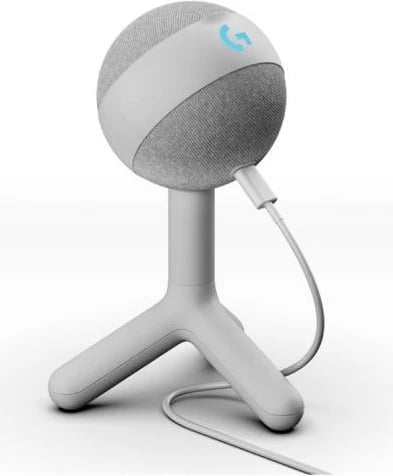 Mikrofon, Logitech G Yeti Orb 988-000558, me kabllo 2–7 m, i bardhë