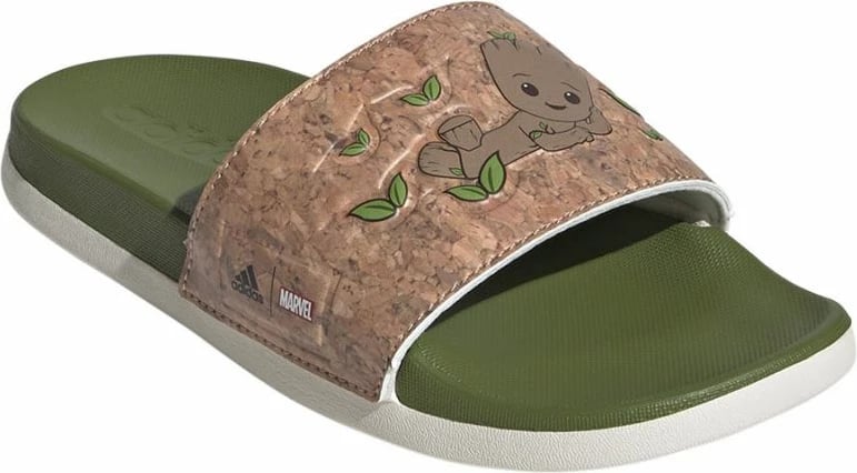 Atlete për fëmijë adidas Adilette Comfort, të gjelbërta