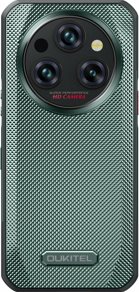 Celular, OUKITEL, WP35 Pro, 12/512GB, 6.6" FHD+, 5G, 11000mAh, IP68/IP69K MIL-STD-810H, Dual SIM, Green