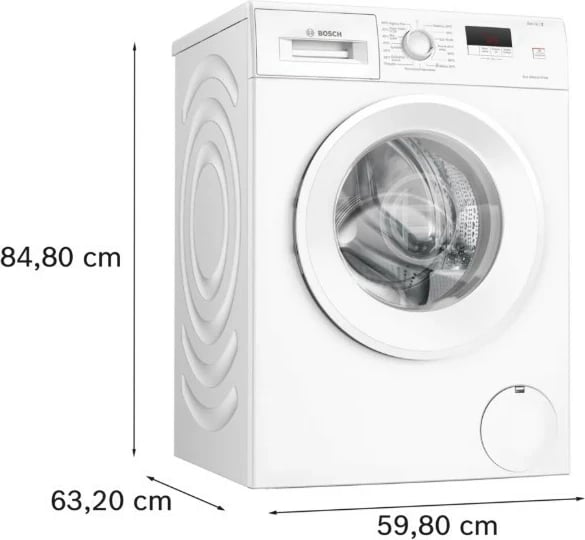 Lavatriqe Bosch WGE02201PL, 7 kg, e bardhë