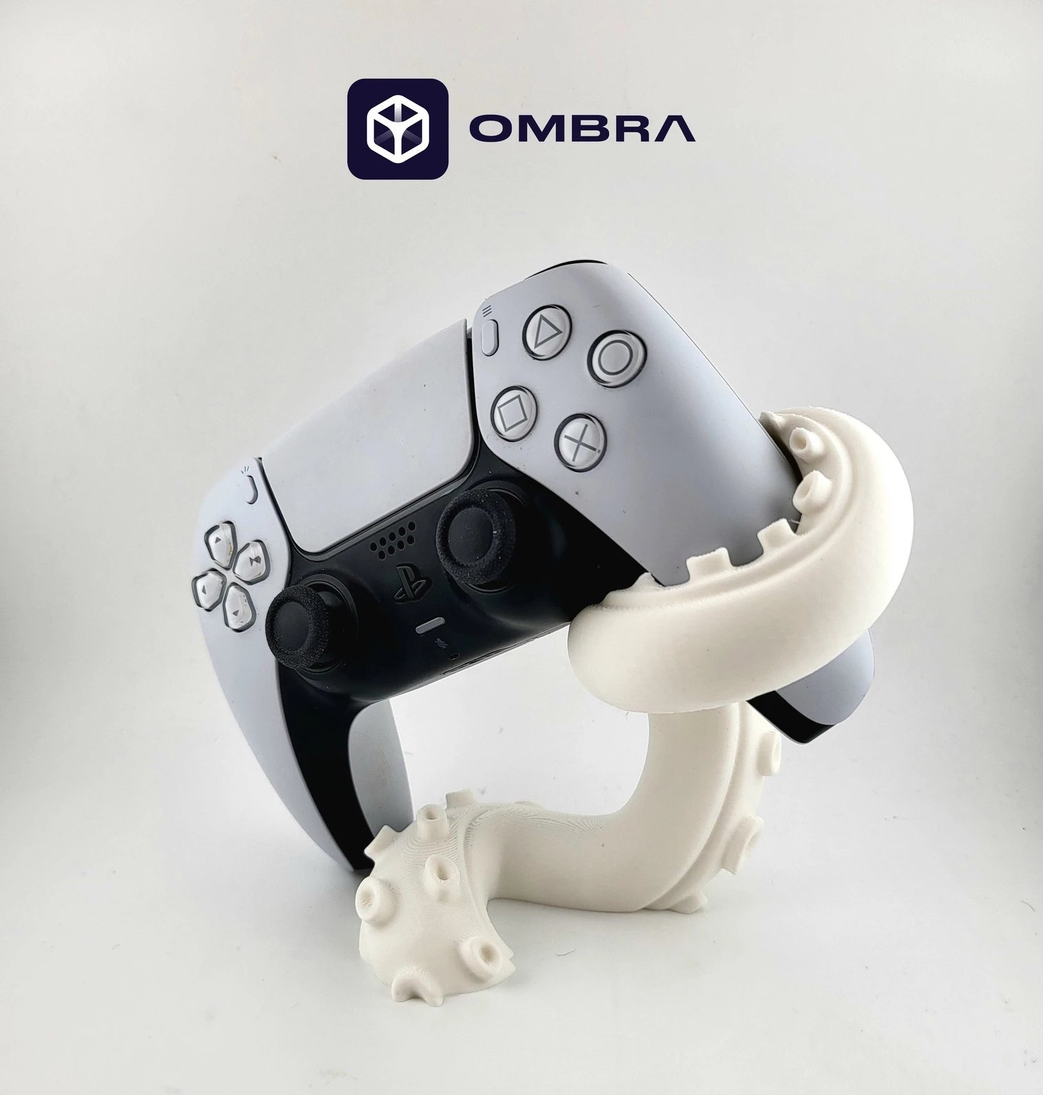 PS5 Controller Tentacle Kraken Stand, e bardhë